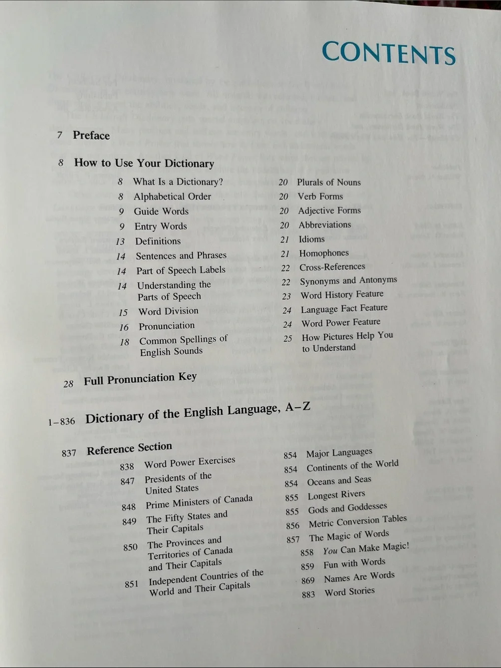 Vtg World Book Childcraft Dictionary Hardcover Book Illustrated Copyright 1989